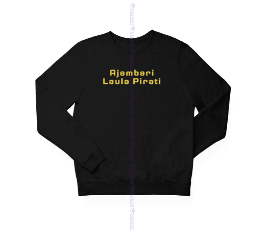 Ajambari Laula Pirati - Sweatshirt Small / Black